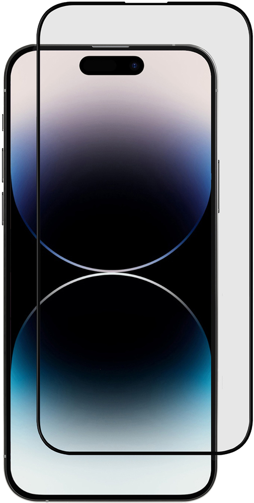 Стекло защитное Rocket Air Cover для iPhone 14 Pro Max 0.3мм Чёрная ...