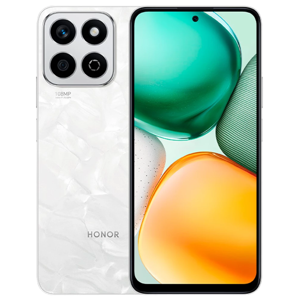 Смартфон HONOR X7c 8/256Гб LTE Лунный белый: технические характеристики ...