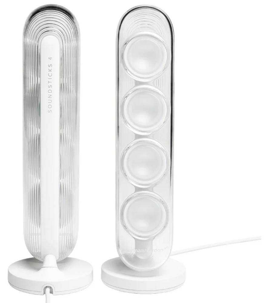 Акустическая система Harman Kardon Soundsticks 4 Белая: купить по цене ...