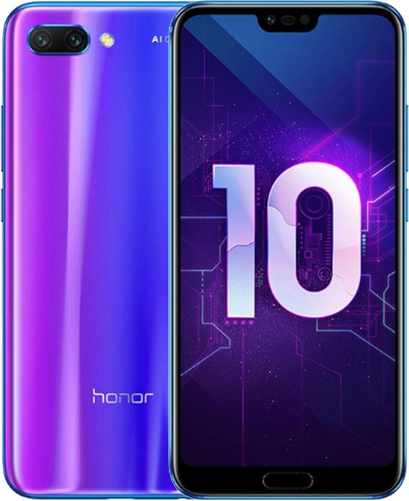 Смартфон Honor 10 64Gb Phantom Blue: купить по цене 3 990 рублей в интернет  магазине МТС