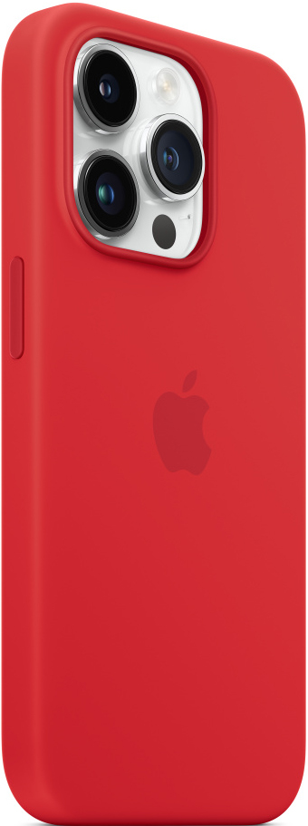 iphone 14 pro red silicone case