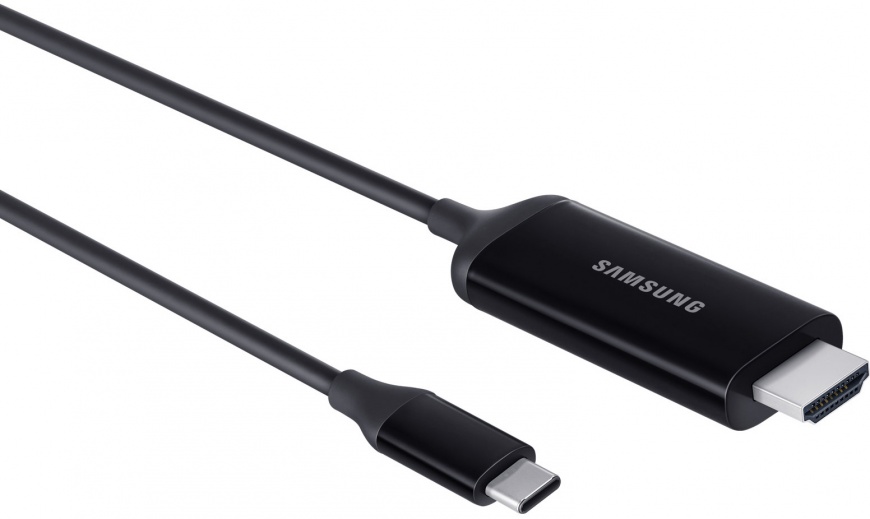 Дата-кабель Samsung USB Type-C-HDMI DeX Black (EE-I3100FBRGRU): купить ...