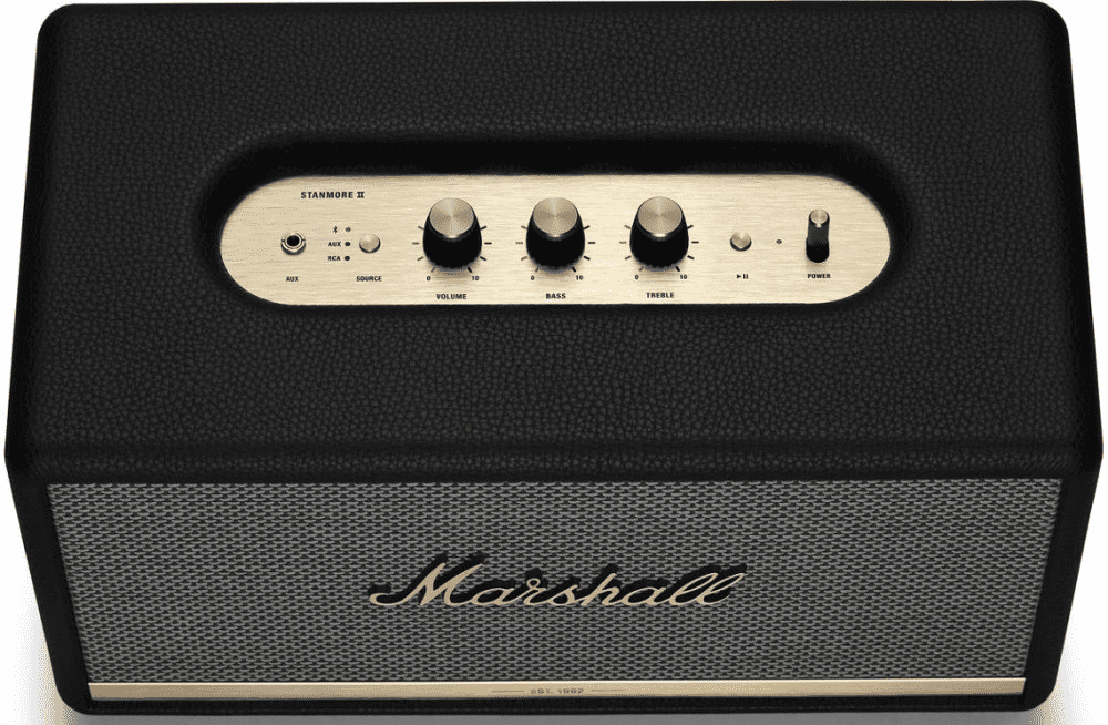 Marshall stanmore bluetooth hot sale black