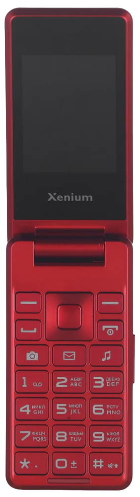 Мобильный телефон Xenium x600 Красный: купить по цене 2 990 рублей в ...