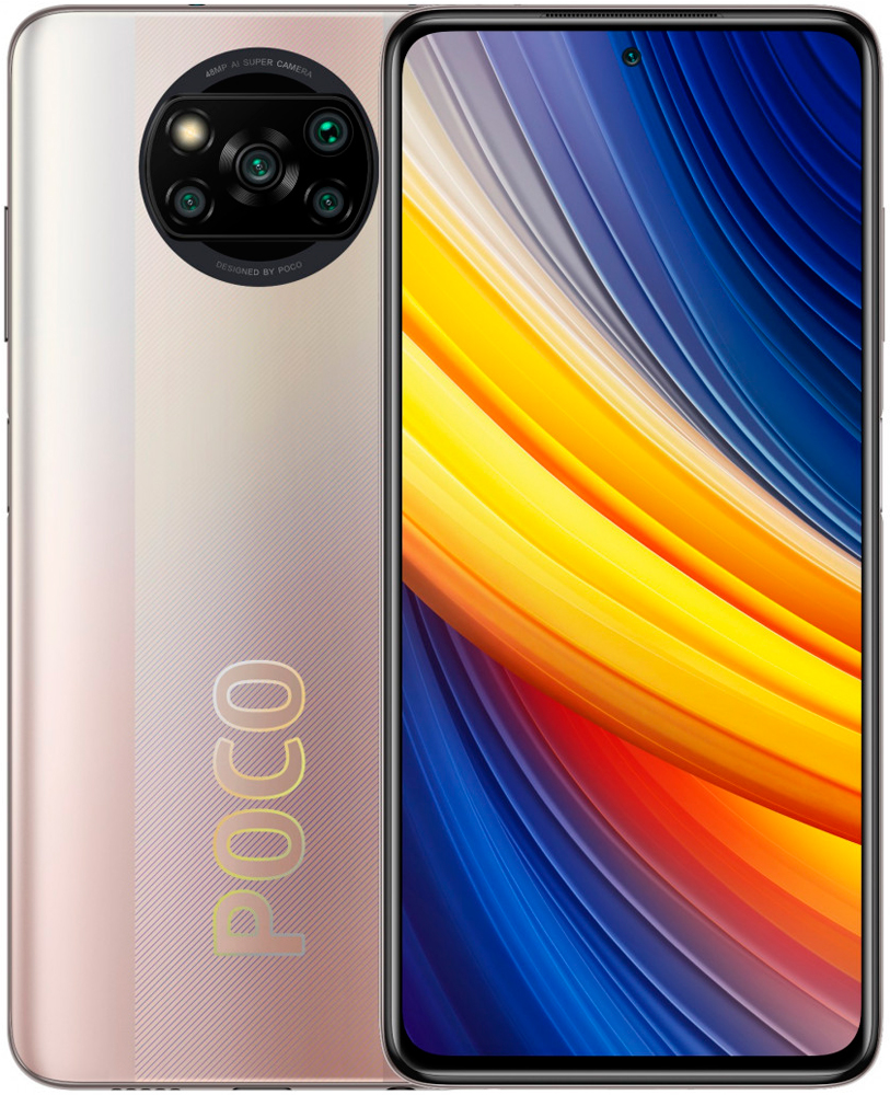 Смартфон Poco X3 Pro 8/256Gb Metal Bronze: купить по цене 9 990 рублей в  интернет магазине МТС