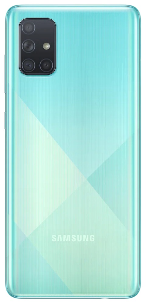 Смартфон Samsung Galaxy A71 6/128Gb Blue: купить по цене 7 990 рублей в ...