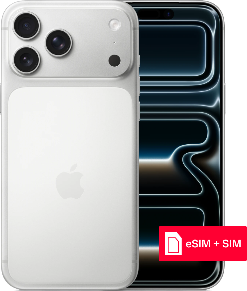Смартфон Apple iPhone 17 Pro 256 Гб eSIM + SIM Silver: купить по