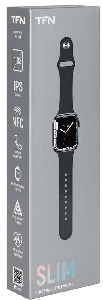 Часы TFN Slim Черные: купить по выгодной цене в интернет магазине МТС
