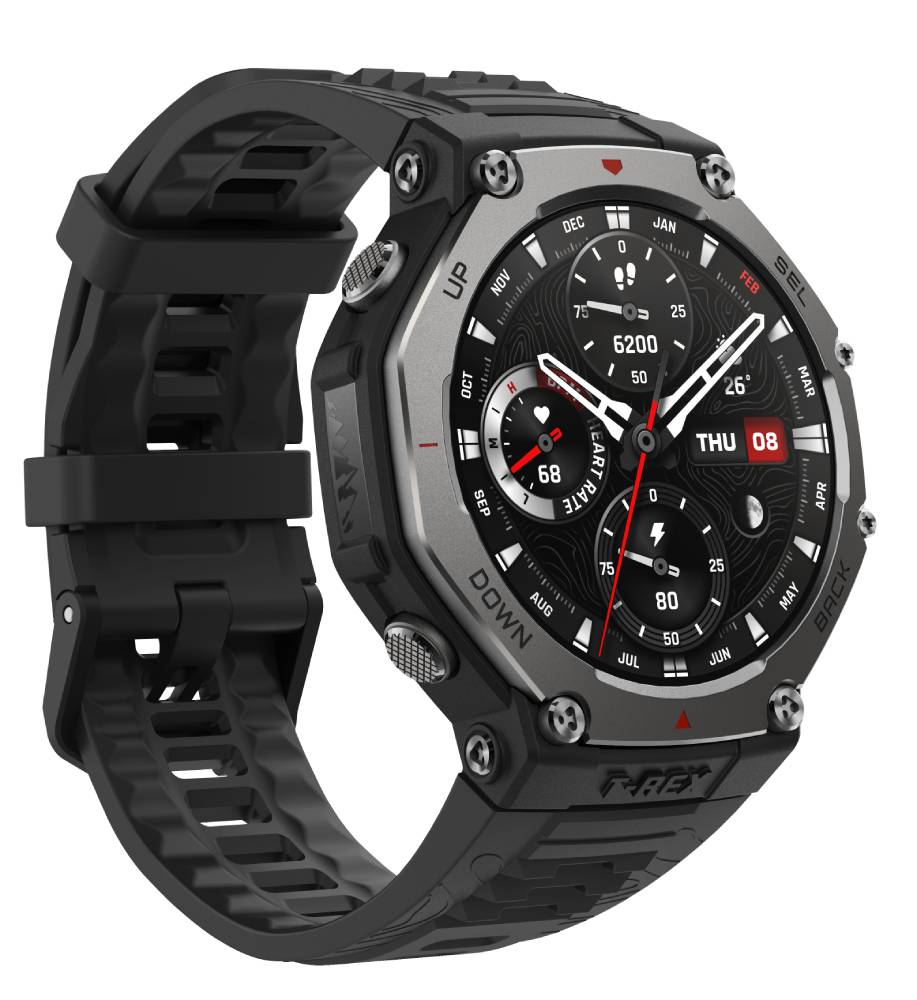 Часы Amazfit T-Rex 3 Черные: купить по выгодной цене в интернет ...