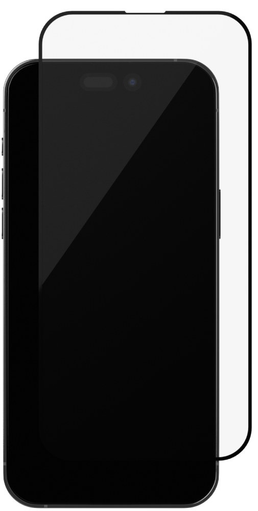 Стекло защитное uBear Extreme Nano Shield для iPhone 15 алюмосиликатное ...