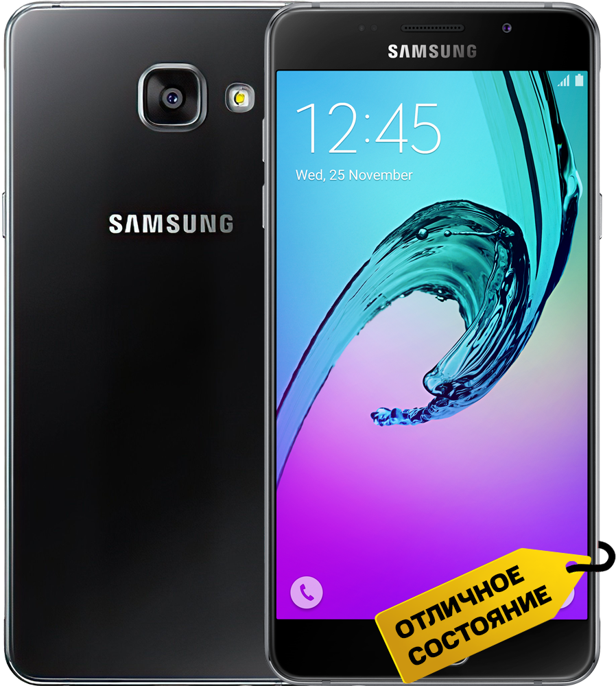 Смартфон Samsung Galaxy A5 (2016 Edition) 2/16GB Черный «Отличное  состояние»: технические характеристики и описание – Интернет – магазин МТС