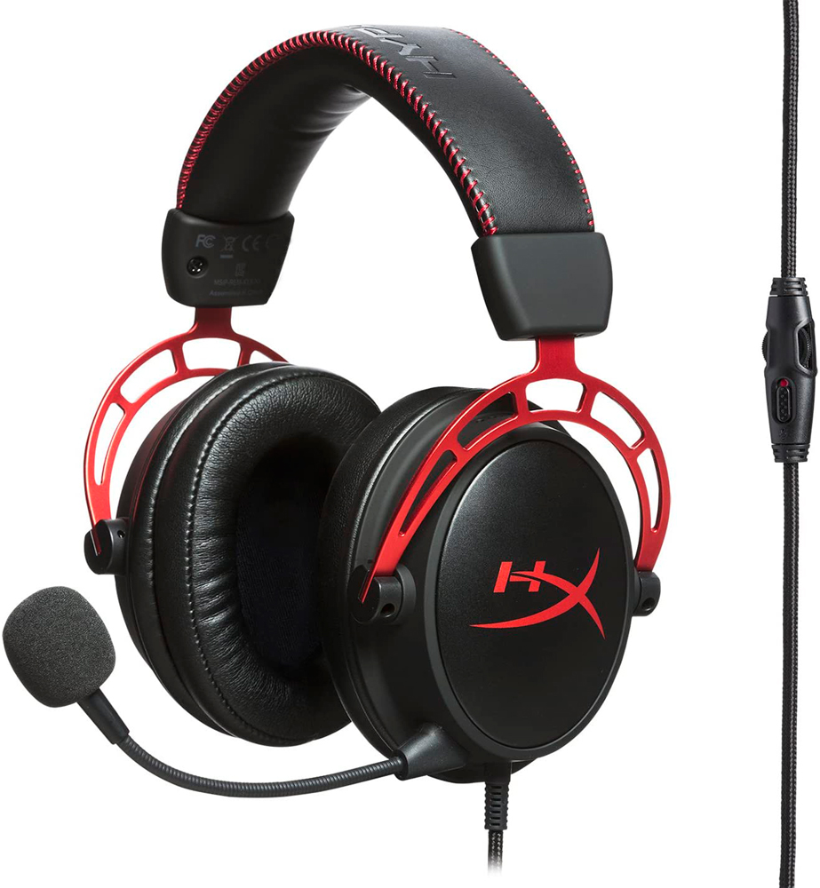 Игровая гарнитура HyperX Cloud Alpha для ПК Black/Red: купить по цене 6 990  рублей в интернет магазине МТС