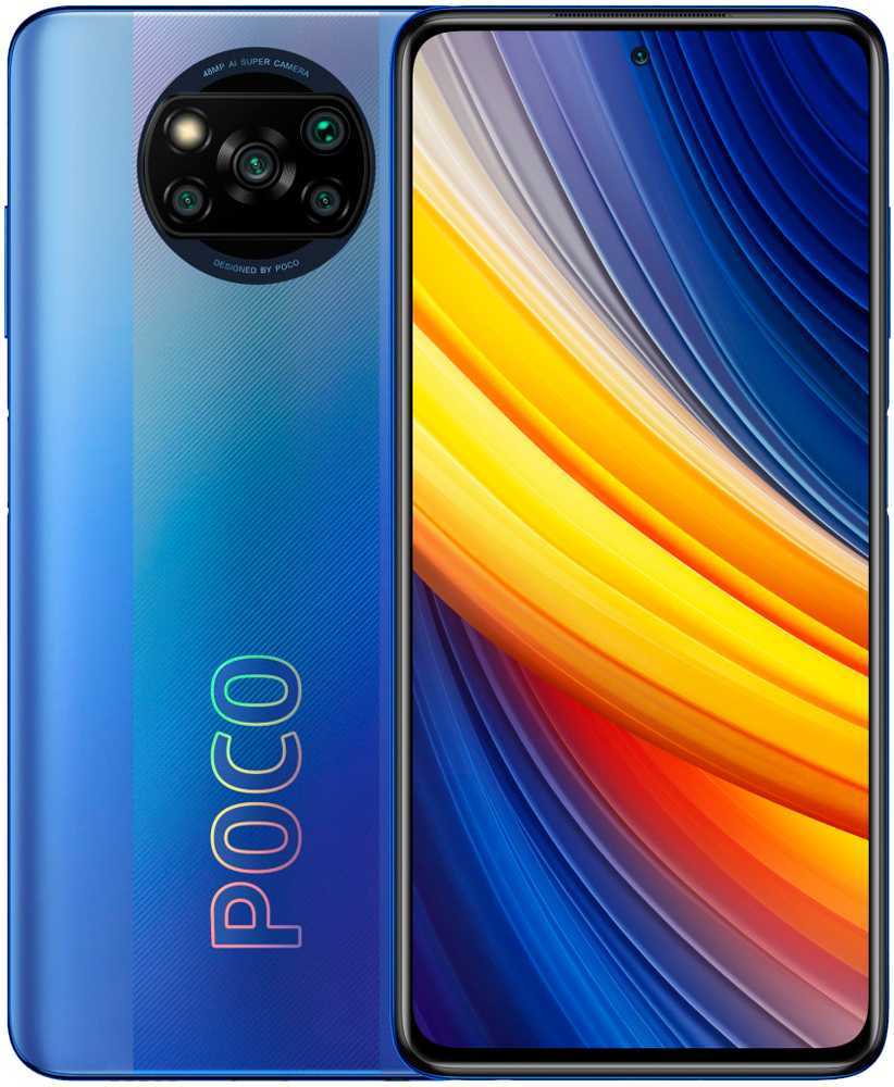 Смартфон Poco X3 Pro 8/256Gb Frost Blue "Как новый": купить по  цене 23 590 рублей в интернет магазине МТС