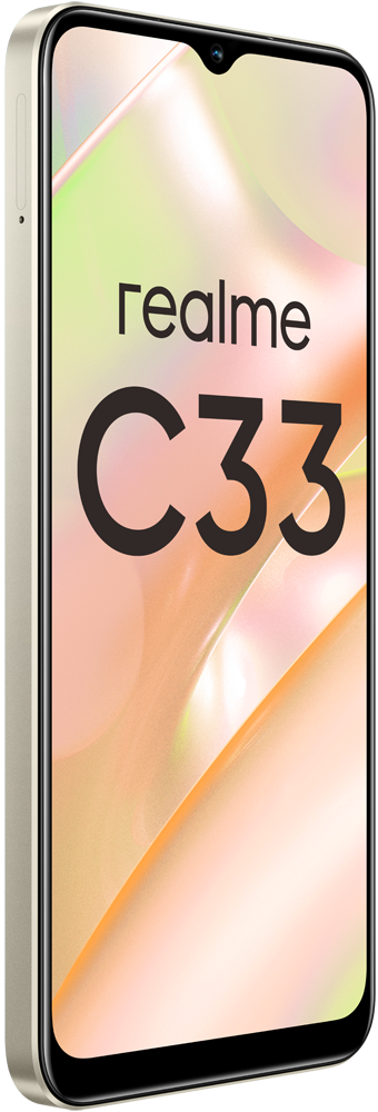 Смартфон Realme C33 4/128 Гб Золотой: купить по цене 2 490 рублей в ...