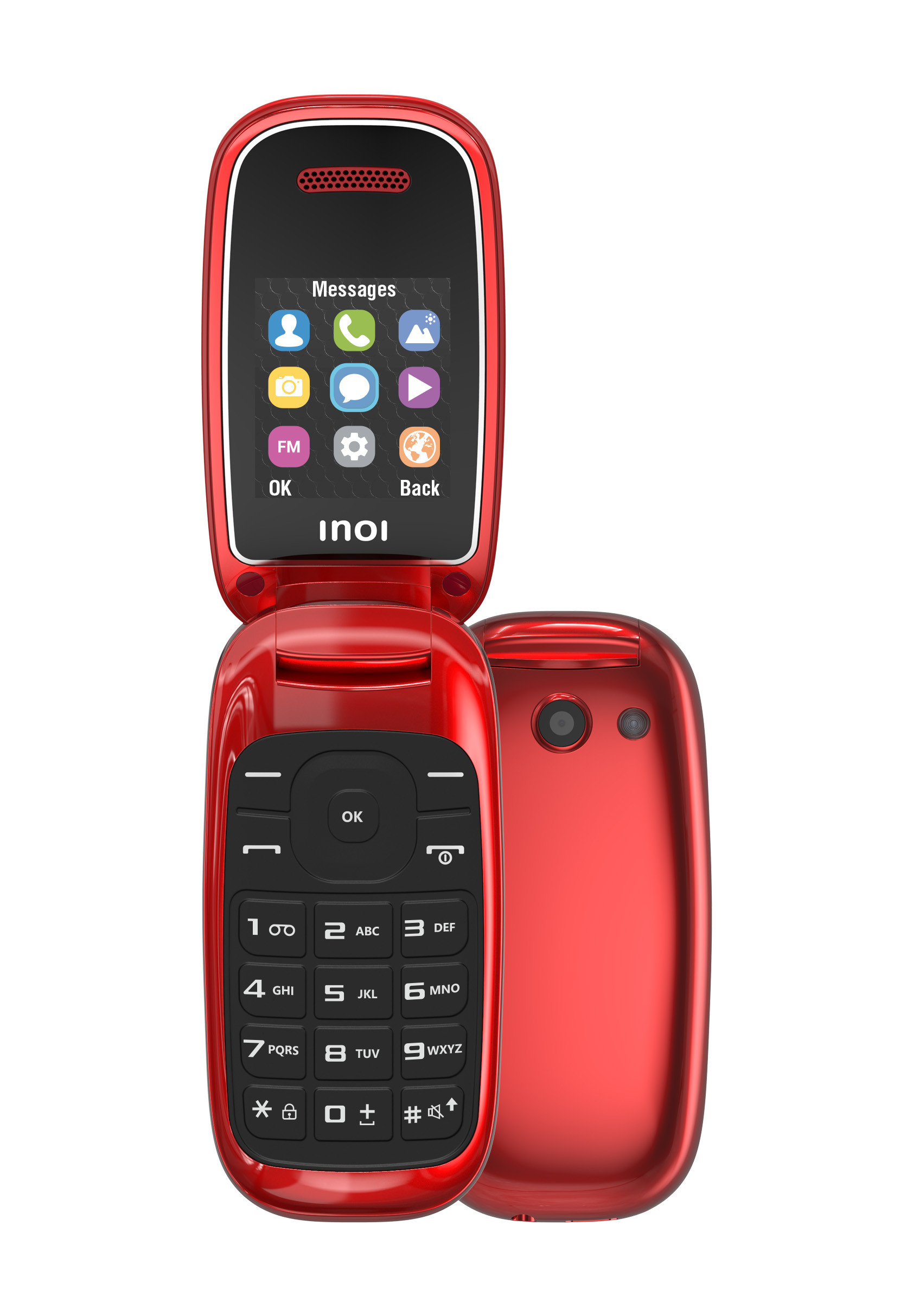 Отзывы на Мобильный телефон INOI 108R Dual sim Красный - Интернет-Магазин  МТС