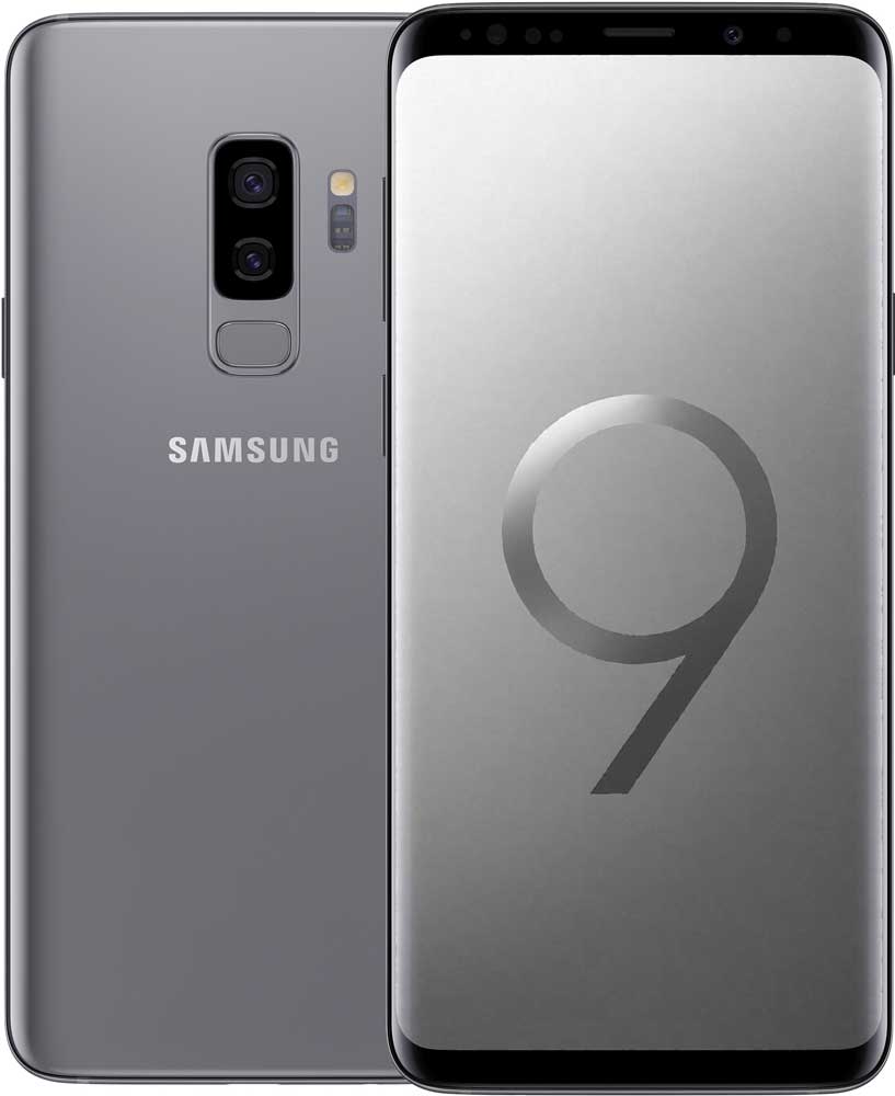 Смартфон Samsung G965 Galaxy S9 Plus 64Gb Титан: купить по цене 12 990  рублей в интернет магазине МТС