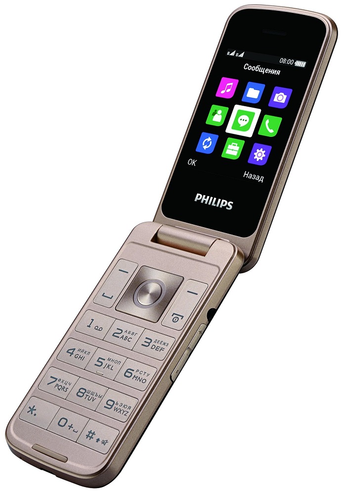 Philips xenium раскладушка e255