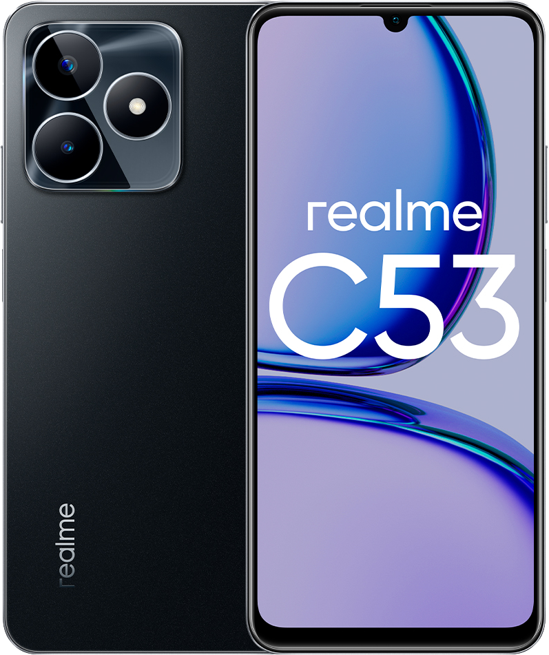 Смартфон realme C53 8/256GB Черный: купить по цене 6 990 рублей в ...