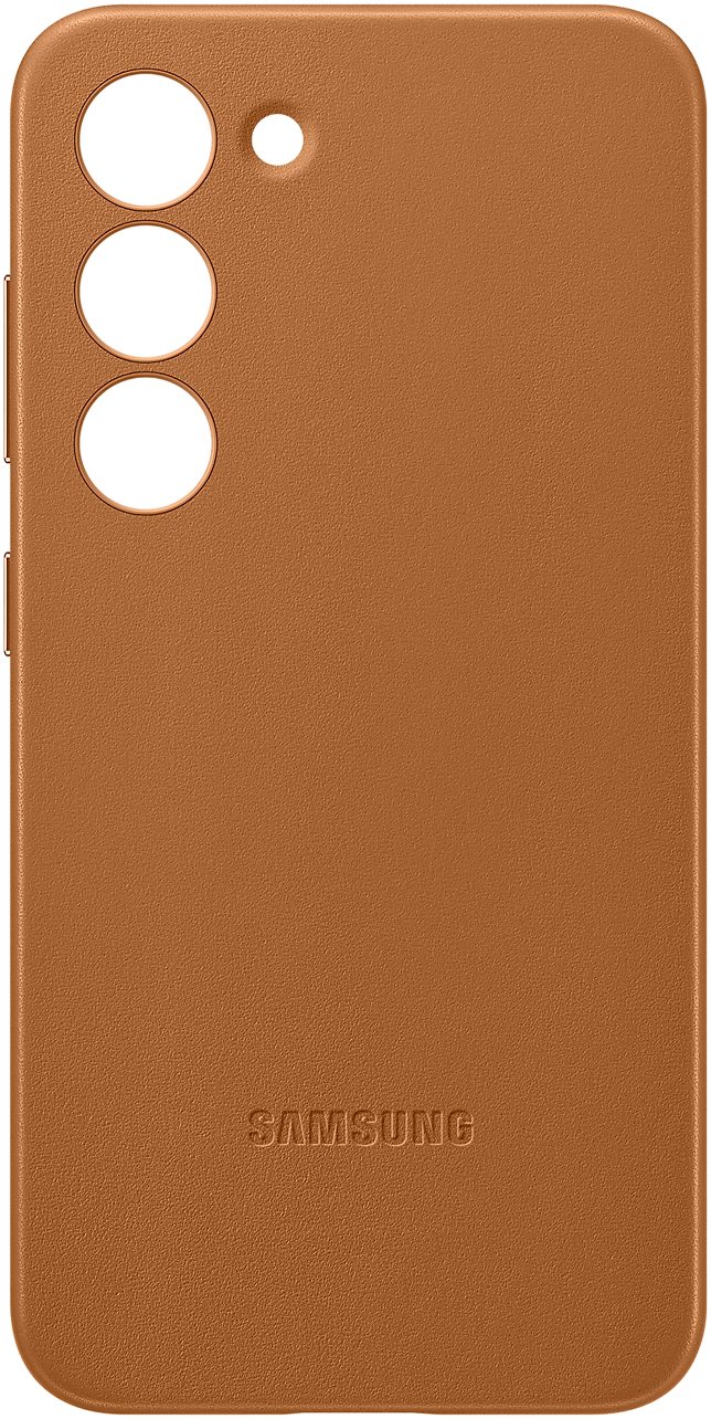 Чехол-накладка Samsung Galaxy S23+ Leather Case Песочно-бежевый  (EF-VS916LAEGRU): купить по цене 5 090 рублей в интернет магазине МТС