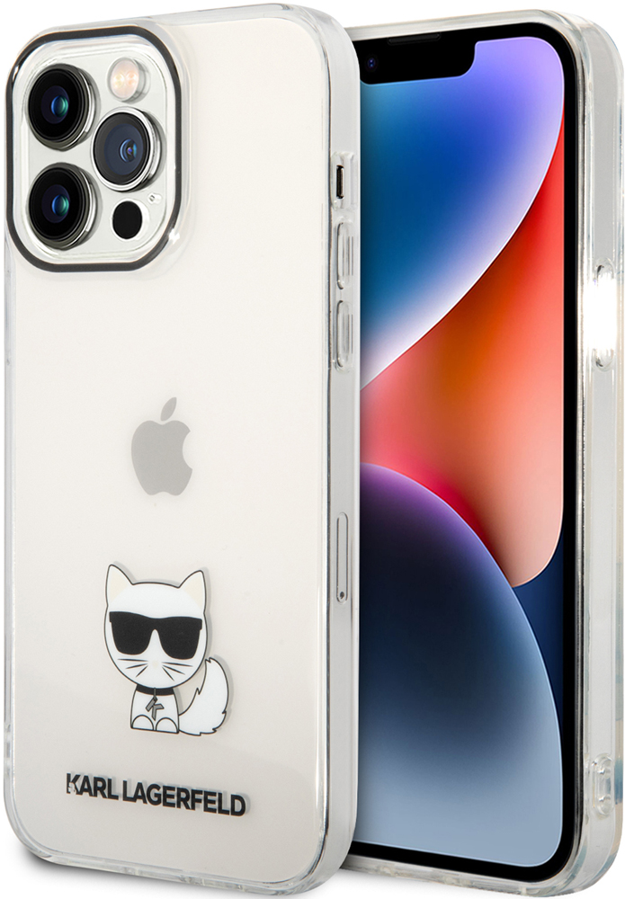 Чехол-накладка Karl Lagerfeld iPhone 14 Pro Max Choupette Body Logo and ...