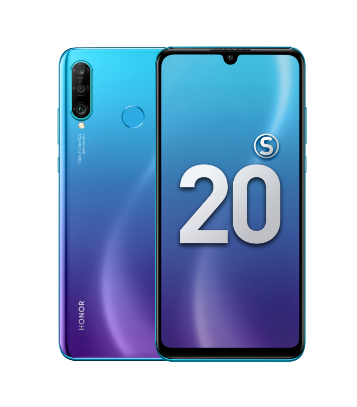 Смартфон Honor 20S 6/128Gb Blue: купить по цене 10 990 рублей в ...