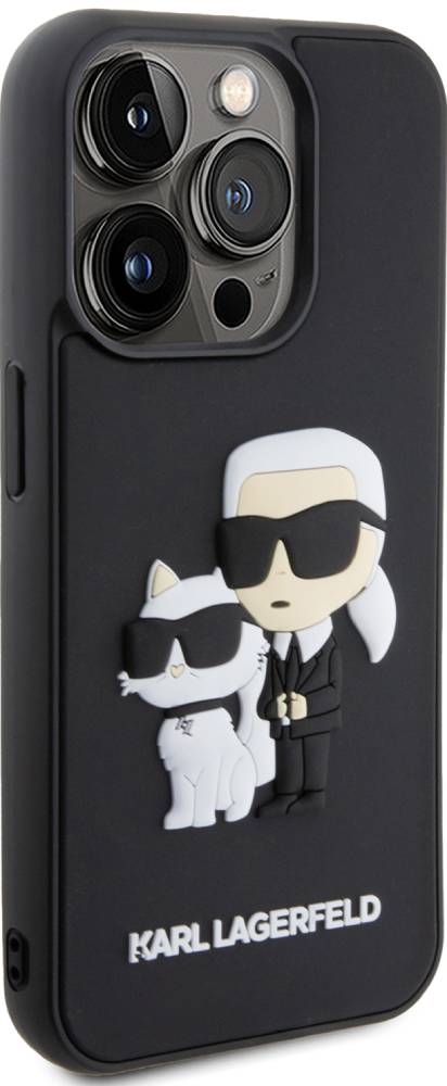 Чехол-накладка Karl Lagerfeld для iPhone 15 Pro 3D Rubber Case Karl and ...