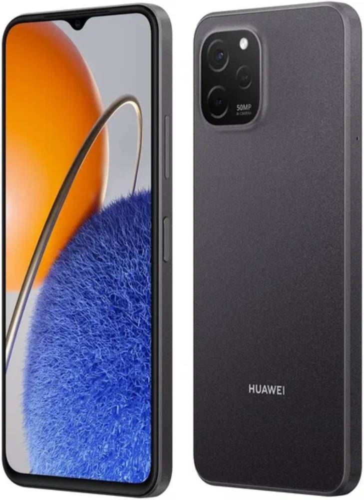 Смартфон HUAWEI nova Y61 4/128 Гб Полночный черный: купить по цене 7 ...