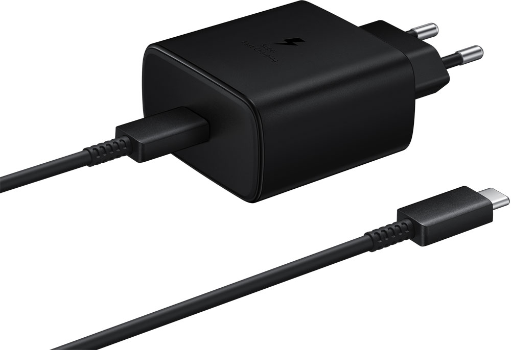 СЗУ Samsung Type-C с функцией быстрой зарядки Power Delivery 45W Black ...