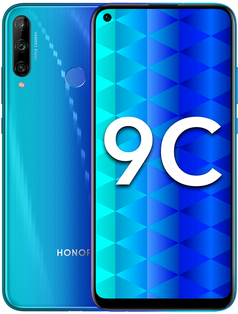 Смартфон HONOR 9C 4/64Gb Голубой «Отличное состояние»: купить по цене 7 ...