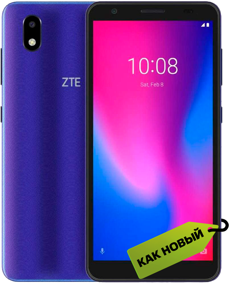 Смартфон ZTE Blade A3 (2020) NFC Фиолетовый «Как новый»: купить по цене 1  390 рублей в интернет магазине МТС