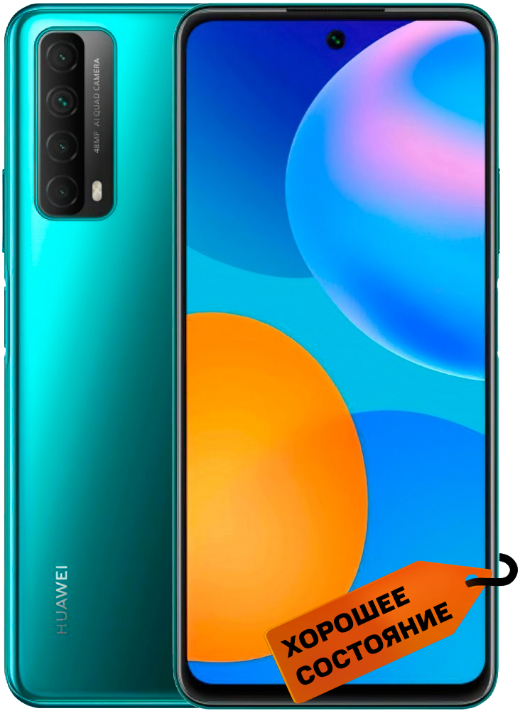 Смартфон HUAWEI P Smart 2021 4/128 Гб Зеленый «Хорошее состояние ...