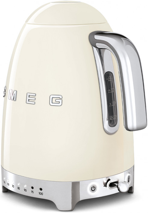 Чайник электрический Smeg KLF04 Кремовый: купить по цене 17 990 рублей ...