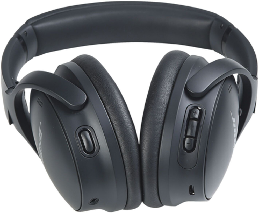 Беспроводные наушники Bose Quietcomfort 45 накладные Black: купить по цене  34 990 рублей в интернет магазине МТС