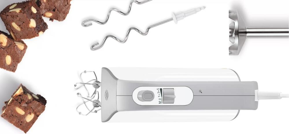 Миксер Bosch MFQ4070 White/Silver: купить по цене 7 990 рублей в ...