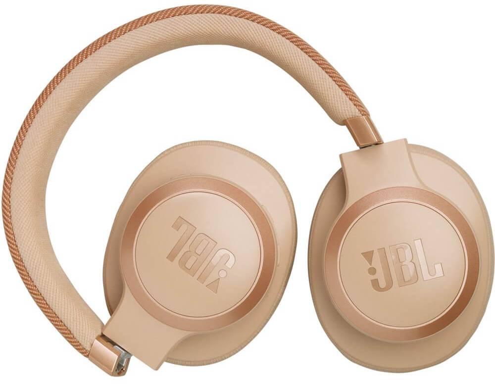 Беспроводные наушники JBL LIVE 770NC Бежевые: купить по выгодной цене в ...