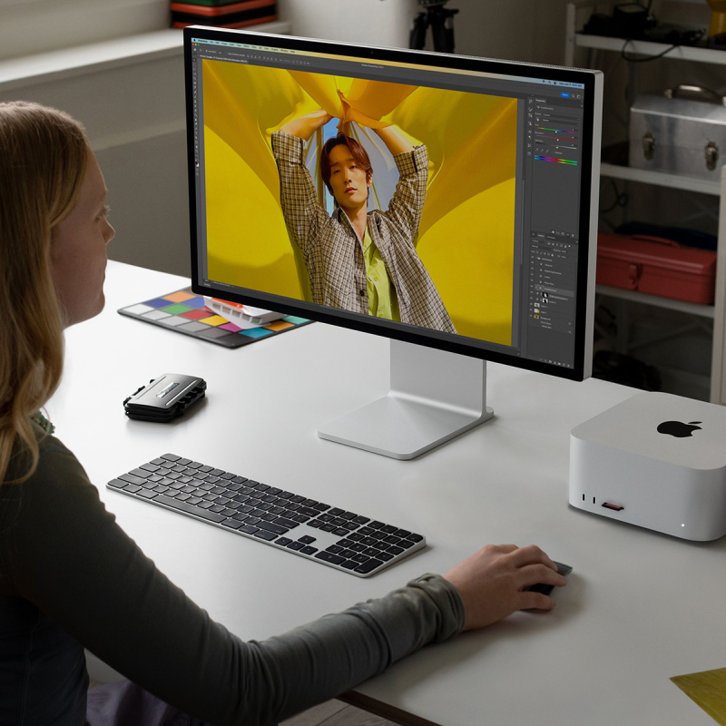 Системный блок Apple Mac Studio, M2 Ultra/24CPU/60GPU 1TB Silver (MQH63 ...