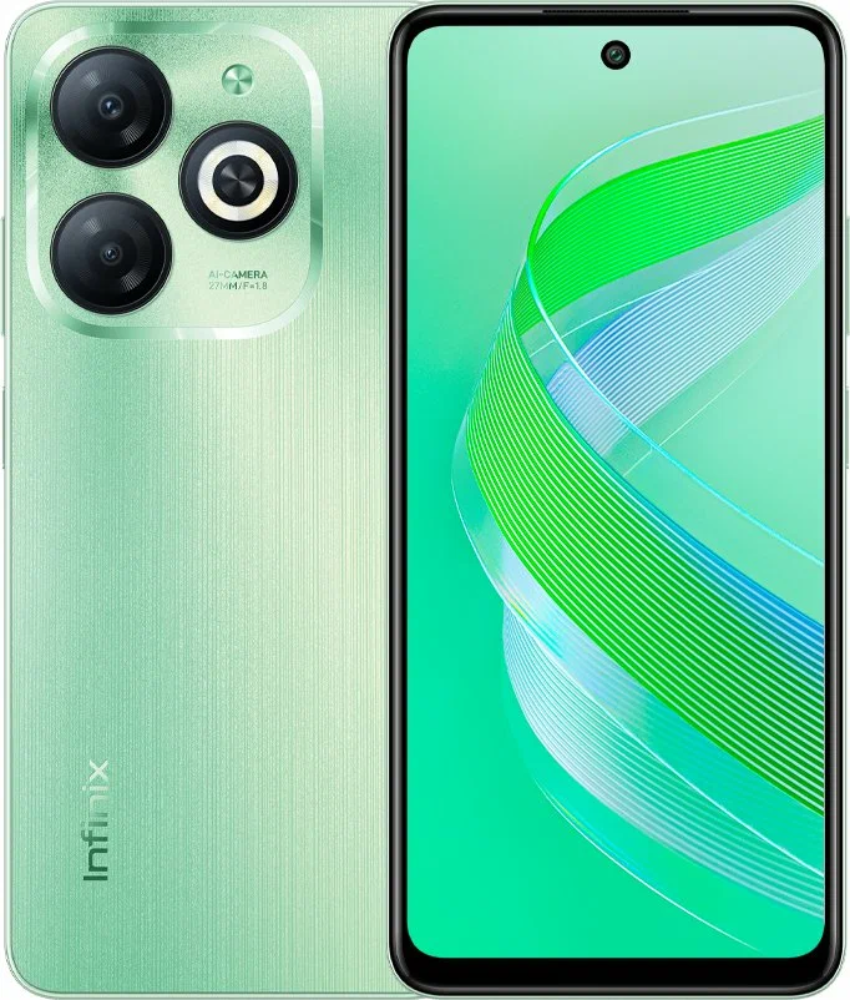 Отзывы на Смартфон Infinix SMART 8 4/128 Гб Зеленый - Интернет-Магазин МТС