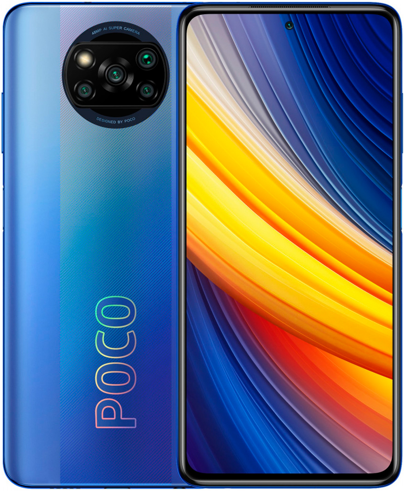 Смартфон POCO X3 Pro 8/256Gb Frost Blue: технические характеристики и  описание – Интернет – магазин МТС