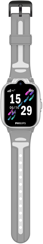 Детские часы Philips 4G W6610 Темно-серые: купить по выгодной цене в ...