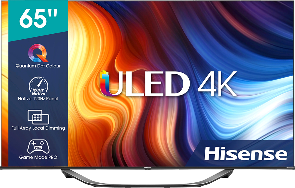 Телевизор Hisense 65" 65U7HQ Черный: купить по цене 69 990 рублей в ...