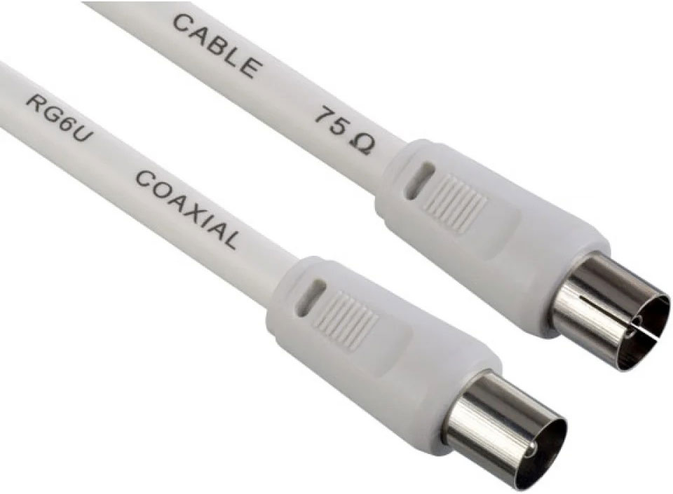 Кабель Perfeo ТВ вилка-ТВ розетка 3м (T5003): купить по цене 89 рублей ...