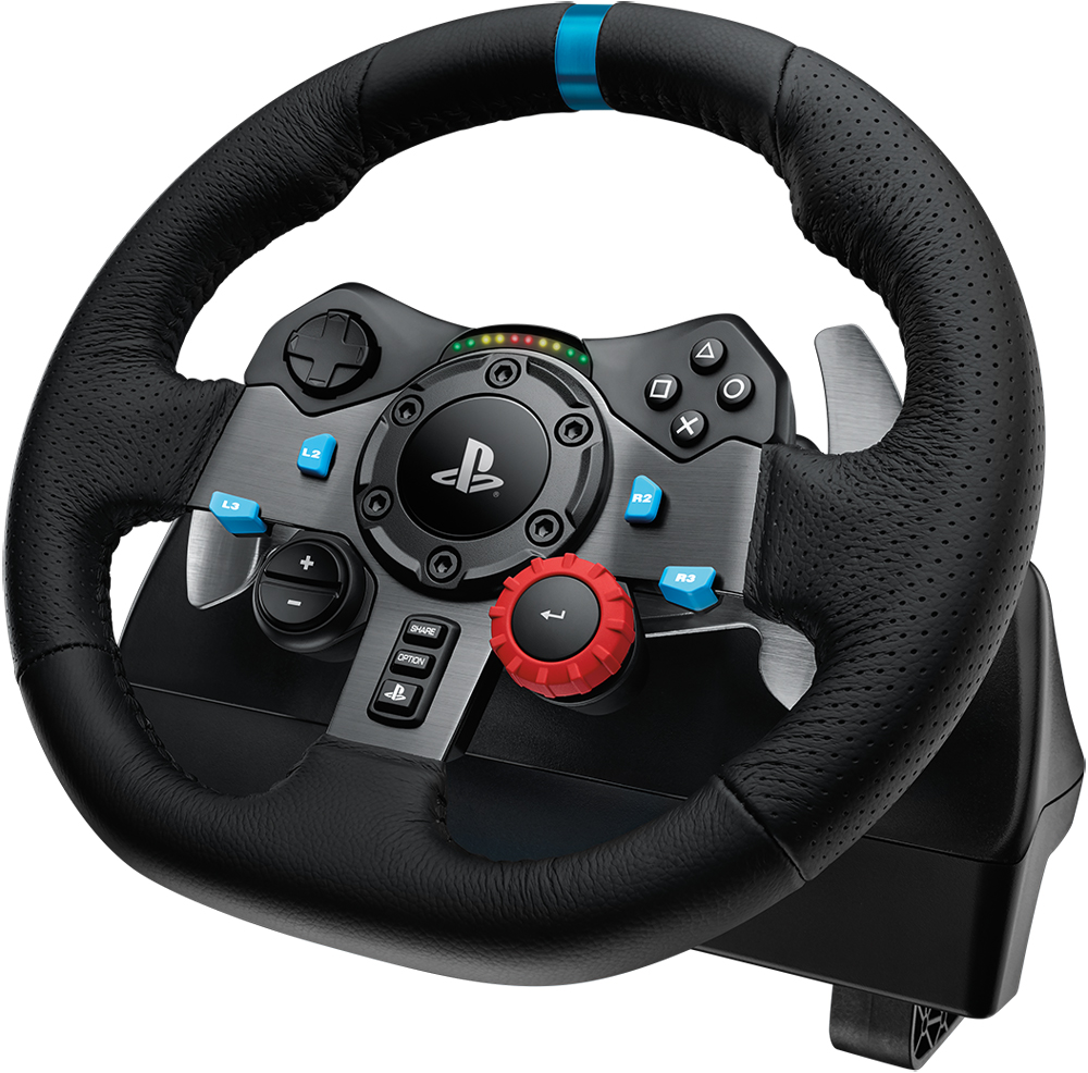 Отзывы на Игровой руль Logitech G29 Driving Force Racing Wheel for PS5 and  PS4 Black - Интернет-Магазин МТС