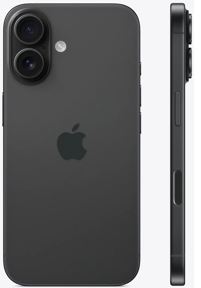 Смартфон Apple iPhone 16 128Gb eSIM + SIM Черный: купить по выгодной ...