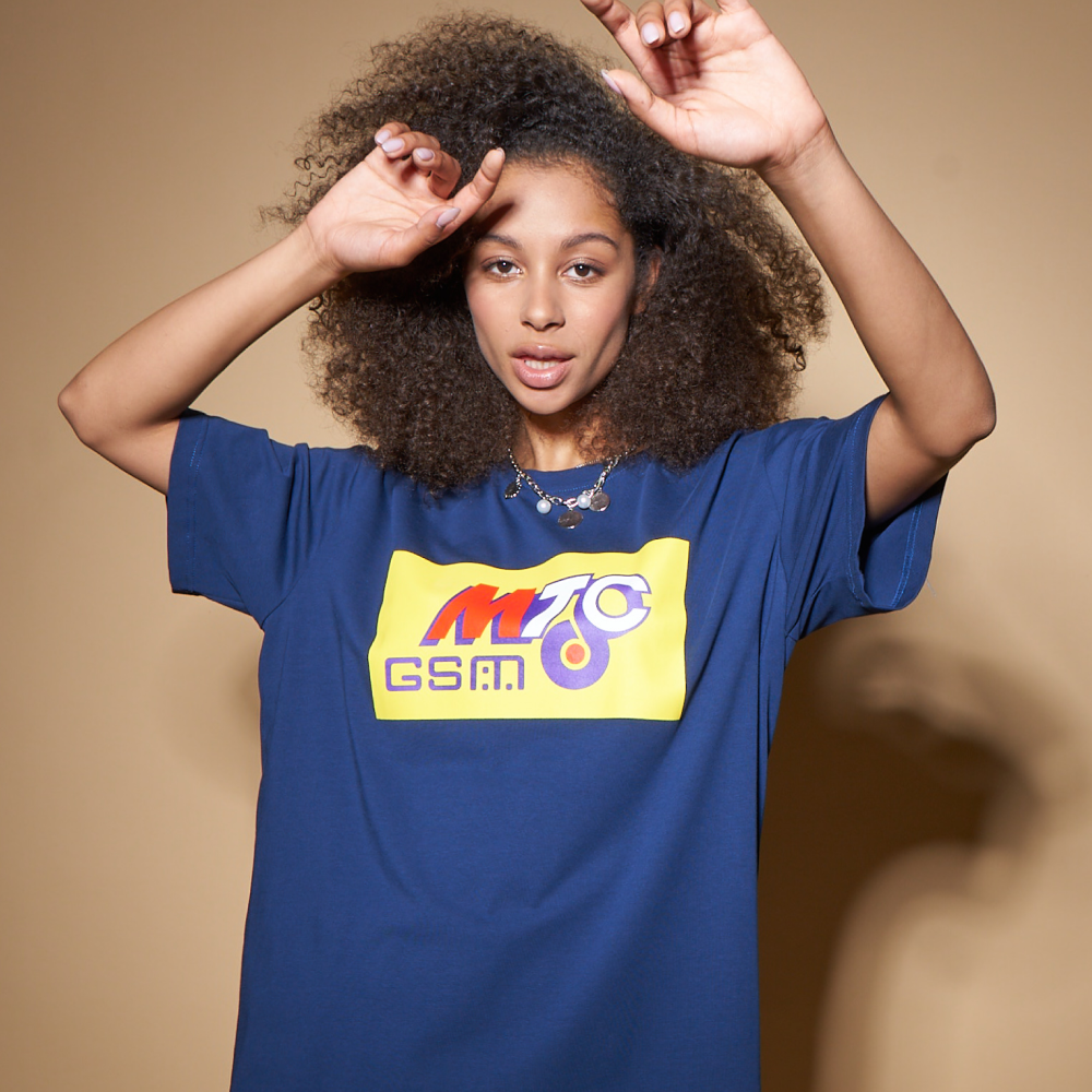 Футболка МТС GSM Темно-синяя L: купить по цене 1 290 рублей в интернет ...