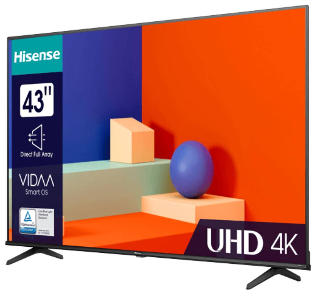 Телевизор Hisense 43" 43A6K Черный: купить по цене 23 990 рублей в ...