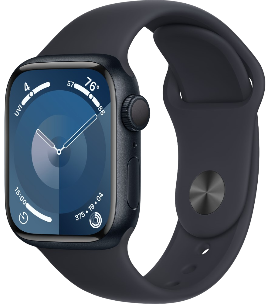 Часы Apple Watch Series 9 GPS 45мм корпус из алюминия темная ночь