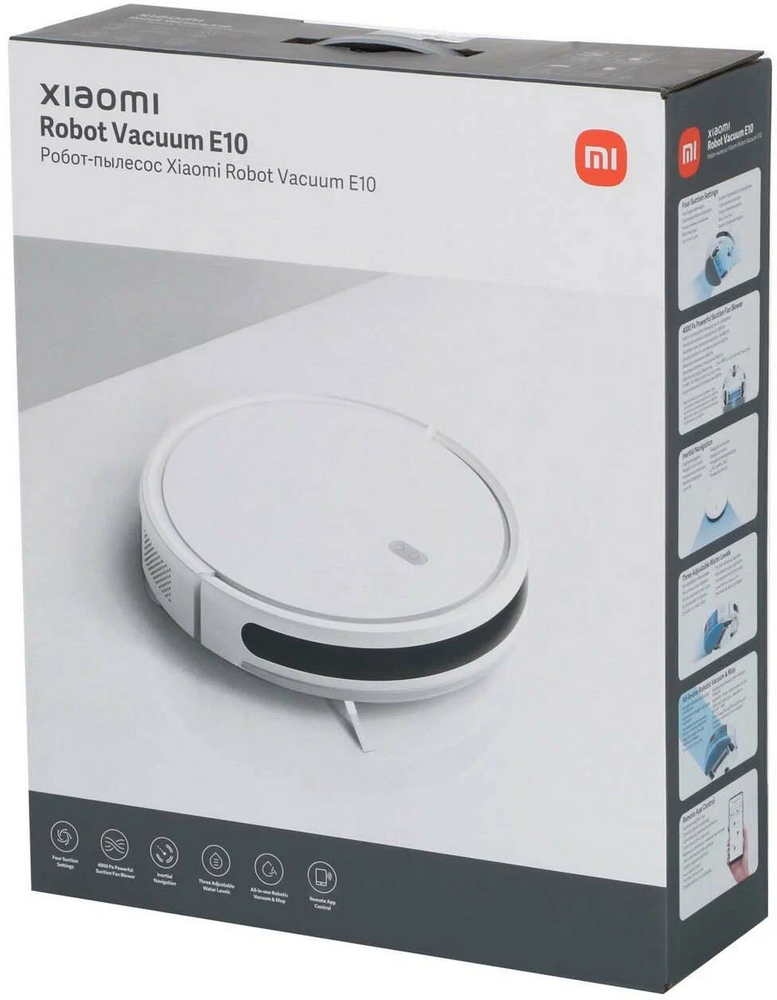 Робот-пылесос Xiaomi Robot Vacuum E10 EU Белый: купить по цене 15 990 ...