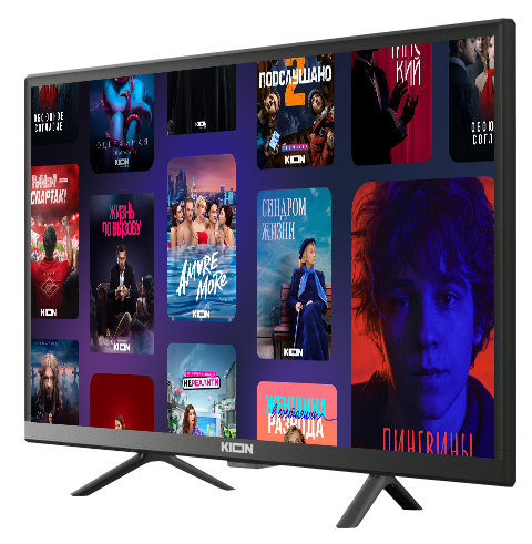 Телевизор KION Smart TV 24H5L56KF Черный: технические характеристики и ...