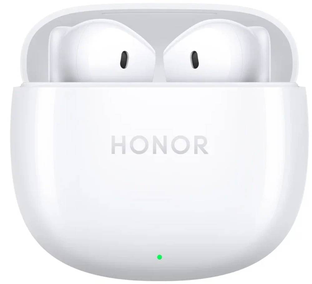 Беспроводные наушники с микрофоном HONOR Earbuds X6 Белые: купить по цене 2  990 рублей в интернет магазине МТС