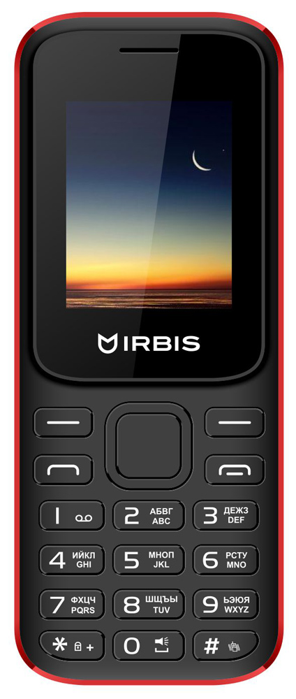 Мобильный телефон Irbis SF32 Dual sim Black/Red: купить по цене 90 ...